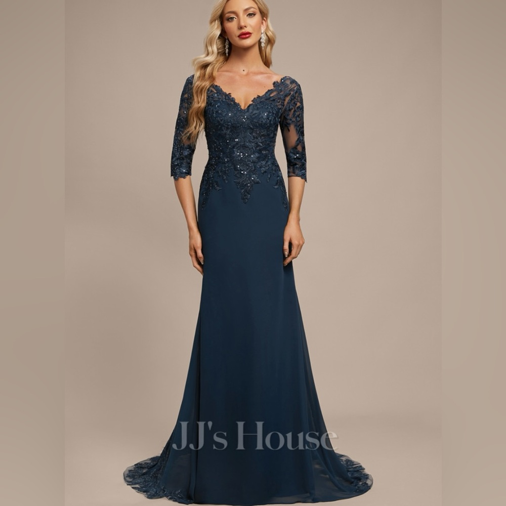 NWOT Cabernet formal gown from JJHouse - Picture 6 of 8